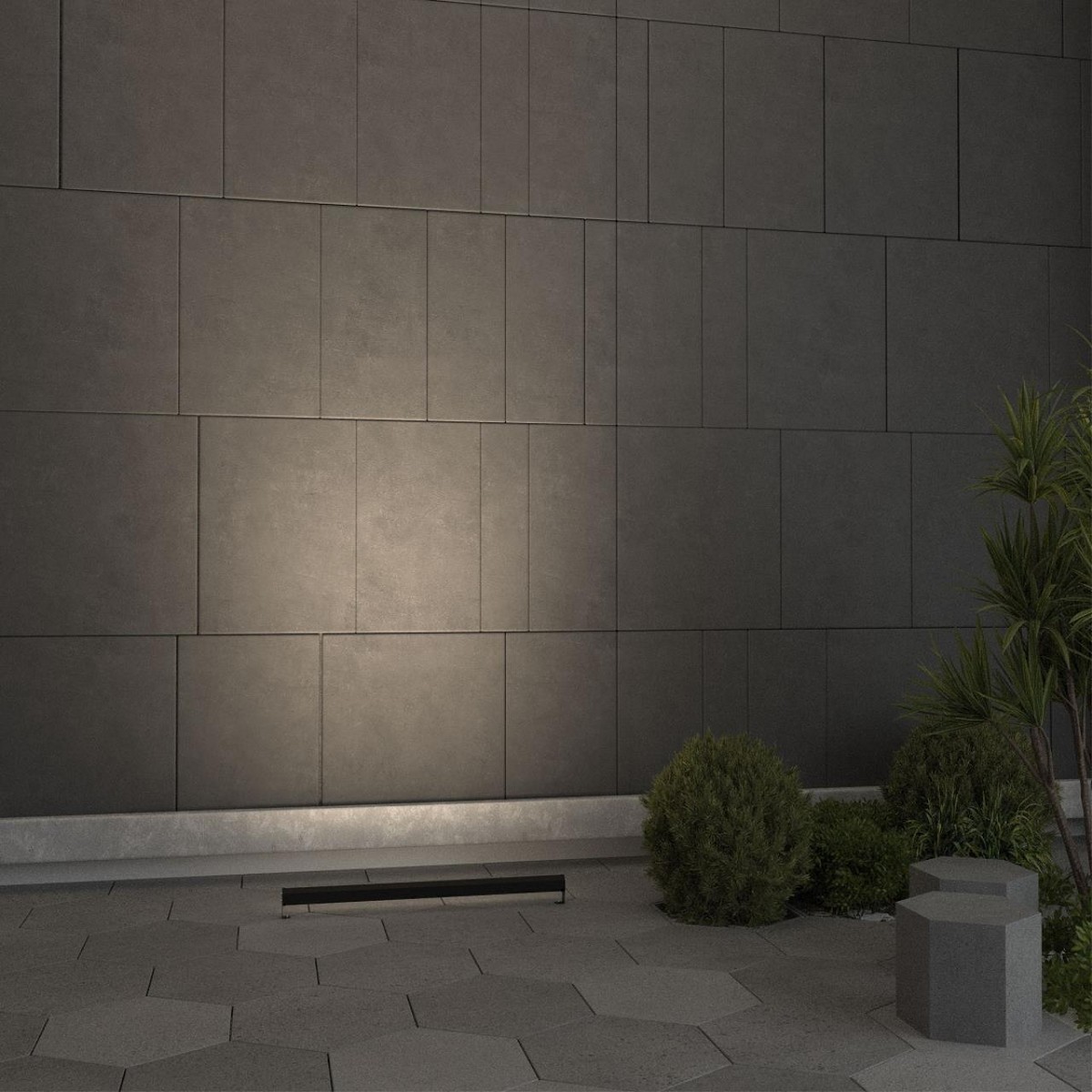 Уличные настенные светильники Фасадный светильник ODEON LIGHT 7040/22WL GRAZE LED 