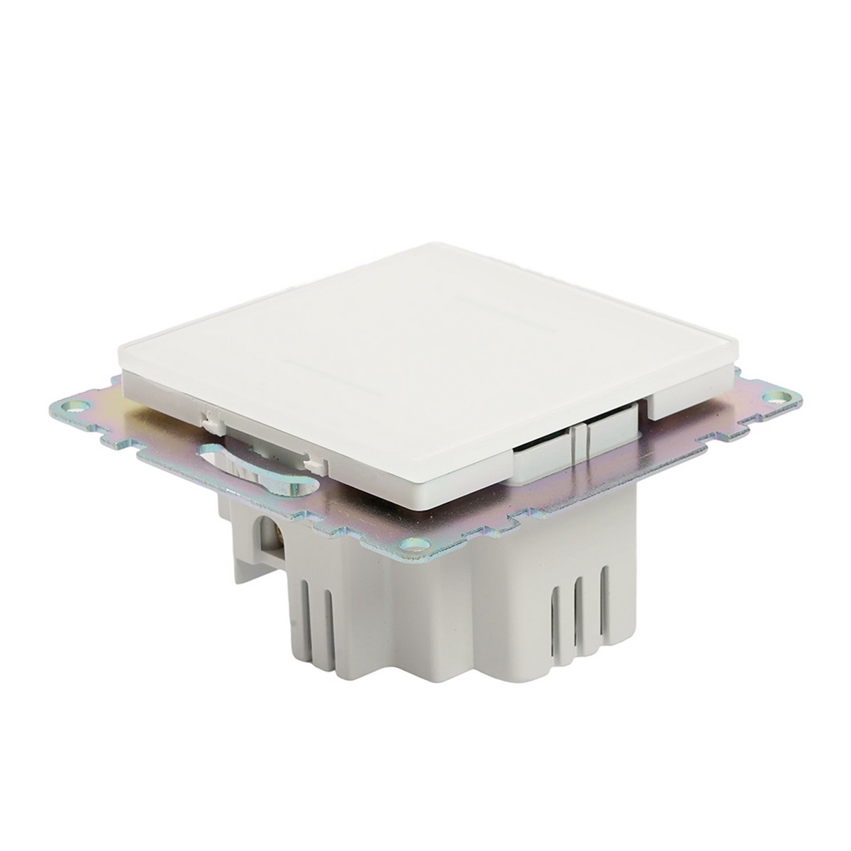 Катрин - Розетки и выключатели Stekker Выключатель 2-клавишный STEKKER сенсорный Катрин белый 50275