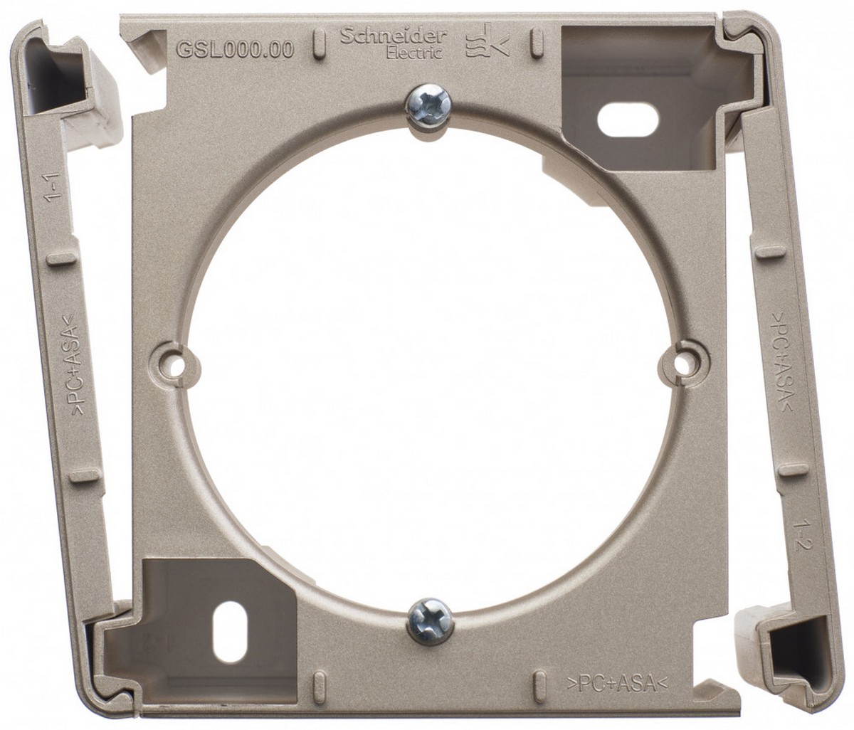 Коробка Systeme Electric Glossa Титан наружного монтажа GSL000400