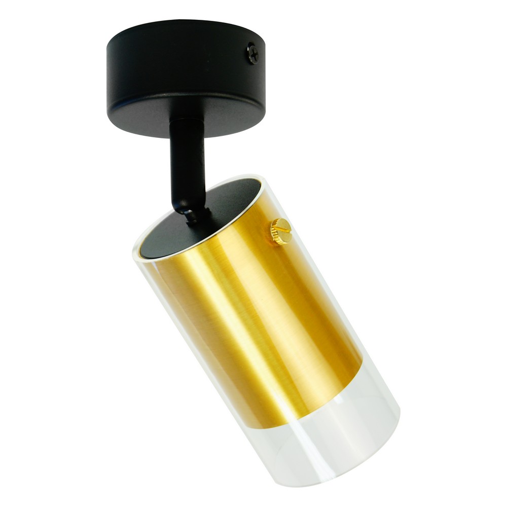 Светильники споты светодиодные Светильник Feron ML 1891 LUMINA настенно-потолочный GU10 золото черный 48746 