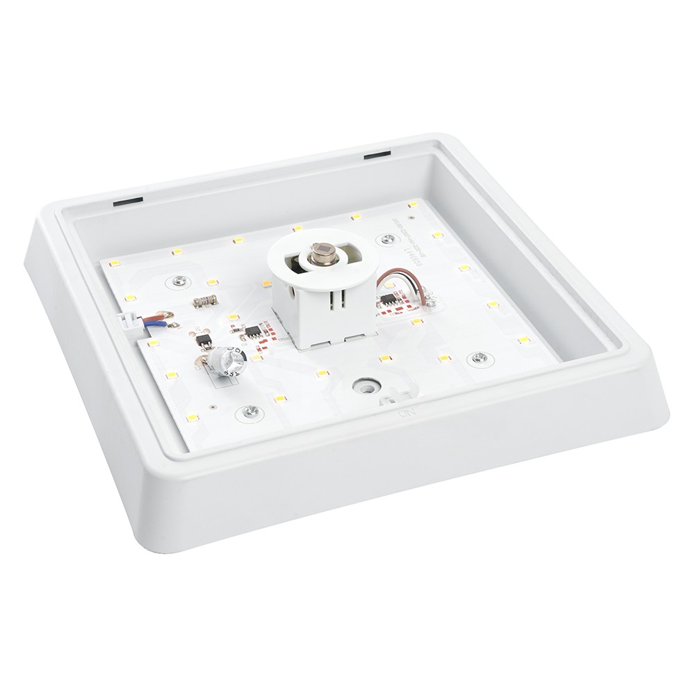 Светодиодные светильники ЖКХ Светильник светодиодный Feron AL3023 с ИК-датчиком 25W 4000K IP20 белый 41804 