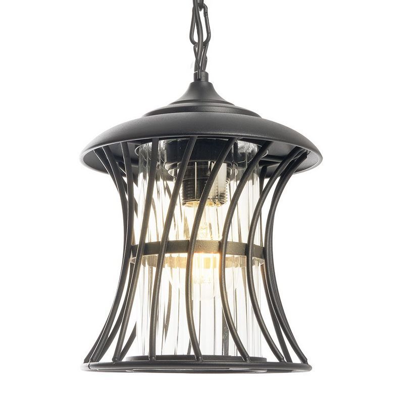 Уличные светильники на цепочке Светильник садово-парковый Feron PL525 на цепочке 60W E27 230V черный 11620 