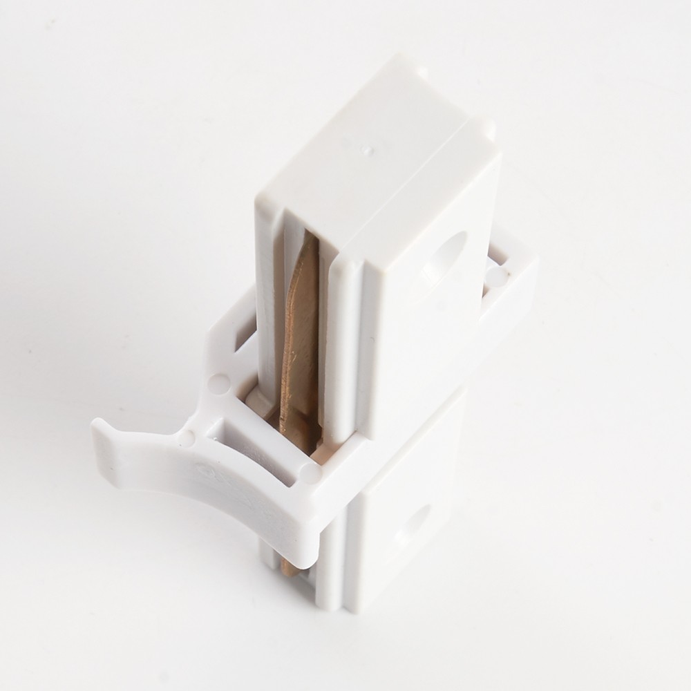 Трековые светодиодные светильники Коннектор прямой для шинопровода Feron LD1000 белый 10314 