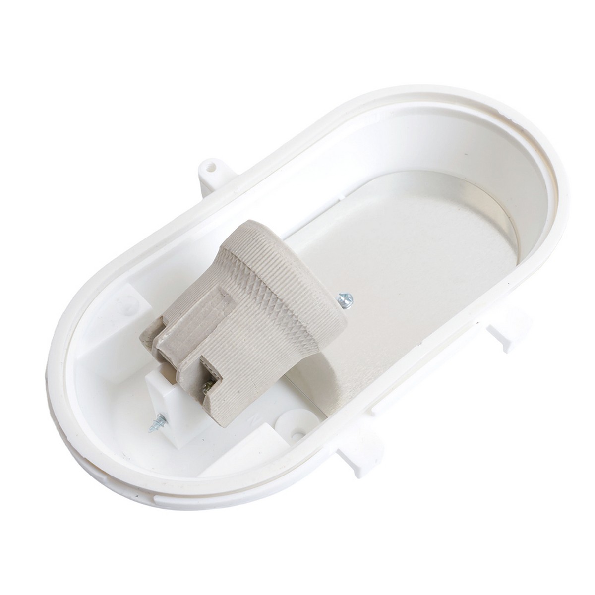 Светодиодные светильники ЖКХ Светильник накладной Feron НБП 01-60-002 IP54 220V 60Вт Е27 с решеткой 41404 