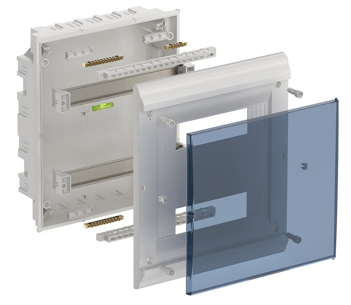 Пластиковые боксы и щиты IEK Корпус пластиковый IEK PRIME встраиваемый ЩРВ-П-24 белый IP41 MKP82-V-24-41-10