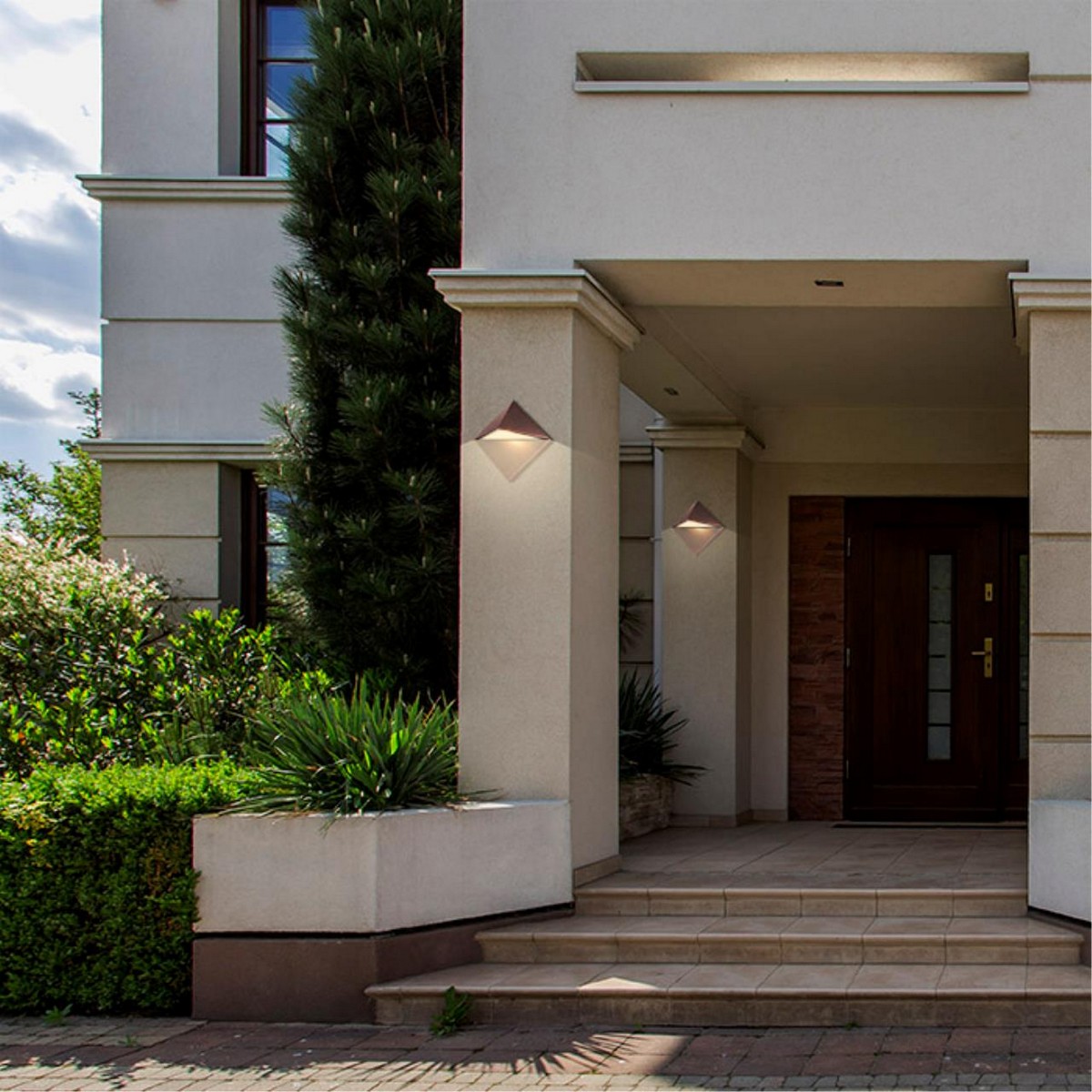 Уличные настенные светильники Ландшафтный настенный светильник NOVOTECH 370588 TESTA 