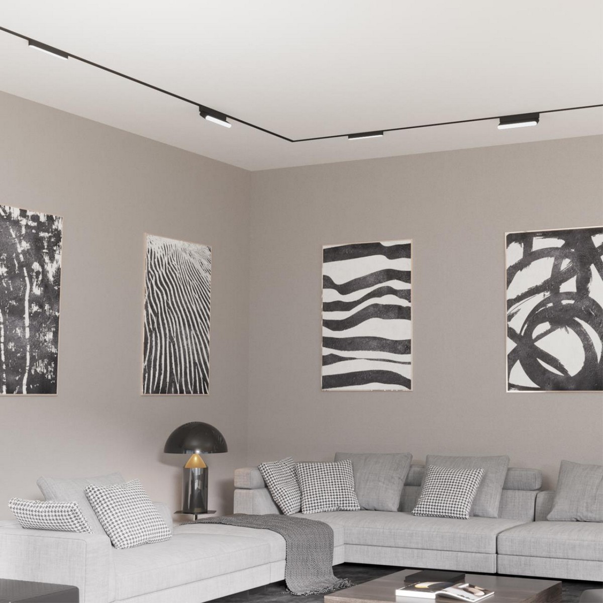 Трековые светодиодные светильники Трековый светильник для низковольтного шинопровода NOVOTECH 359238 SMAL 