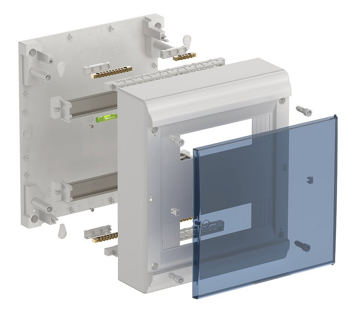 Корпус пластиковый IEK PRIME навесной ЩРН-П-24 белый IP41 MKP82-N-24-41-10