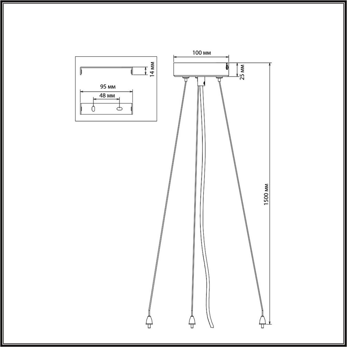 Подвесные светодиодные светильники Подвес СОНЕКС 7753/L QUANTUM 