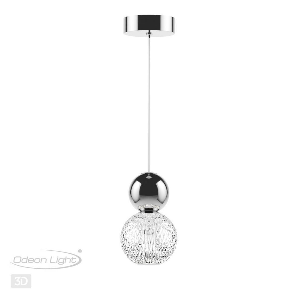 Подвес ODEON LIGHT 5007/7L CRYSTAL