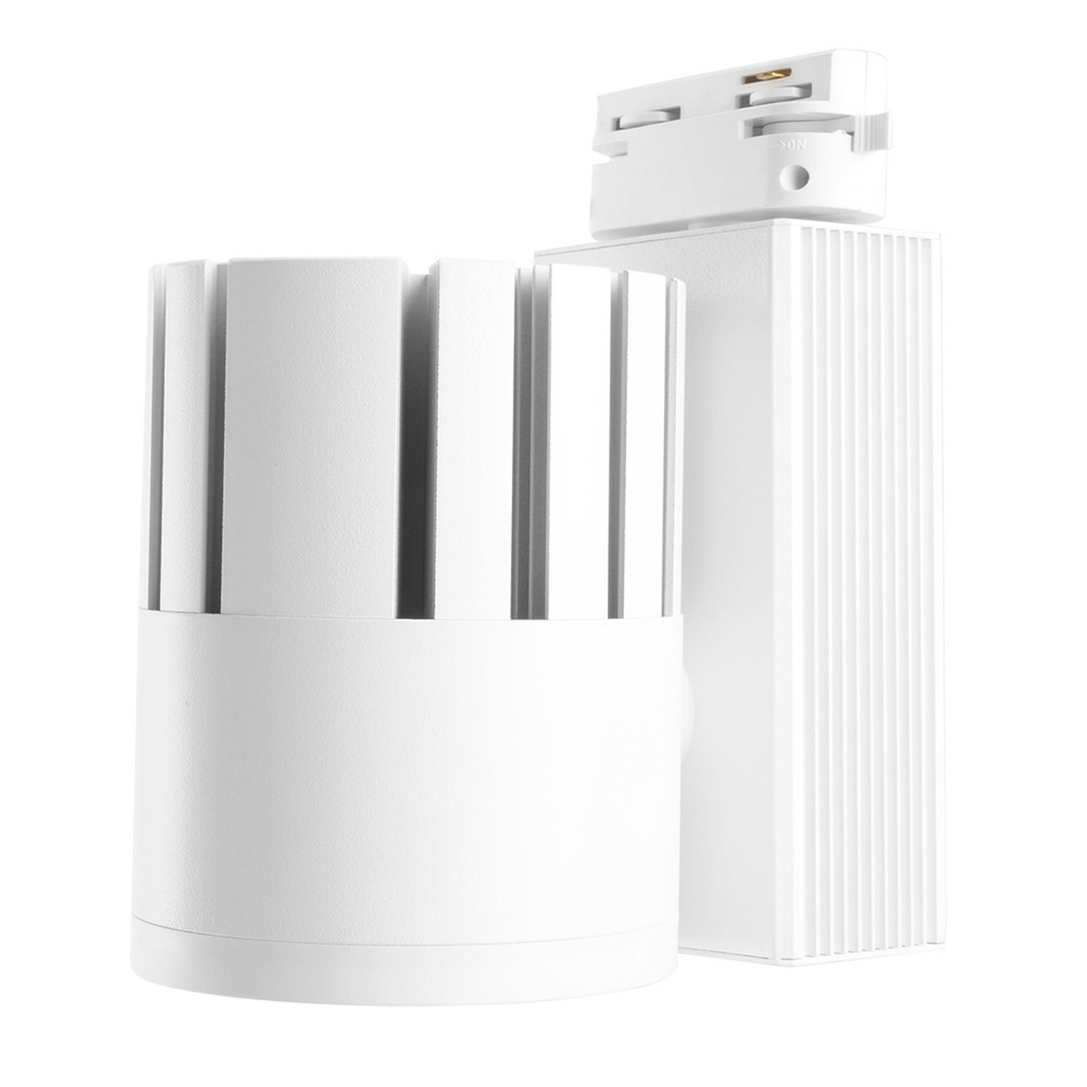 Трековые светодиодные светильники Светодиодный светильник Feron AL105 трековый на шинопровод 30W 4000К белый 35 градусов 29693 