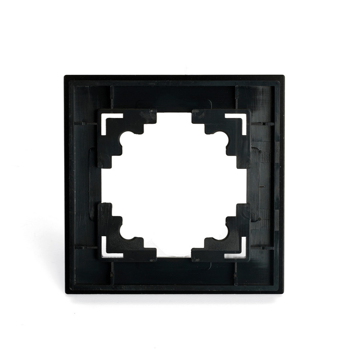 Катрин - Розетки и выключатели Stekker Рамка 1-местная металл STEKKER MFR00-7001-05 Катрин черный 50012