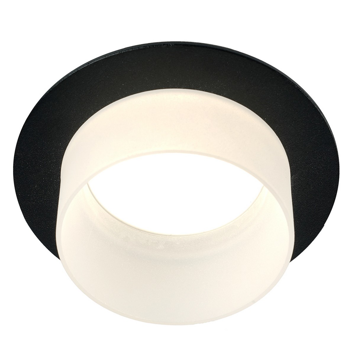 Встраиваемые светодиодные светильники Светильник встраиваемый Feron DL3115 потолочный MR16 G5.3 черный 51934 