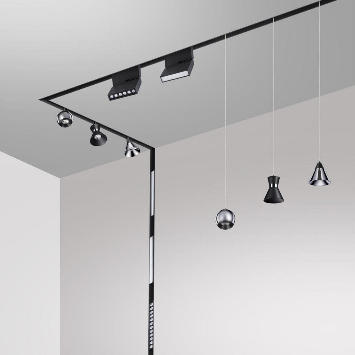 Трековые светодиодные светильники Трековый светильник для низковольтного шинопровода NOVOTECH 358394 FLUM 