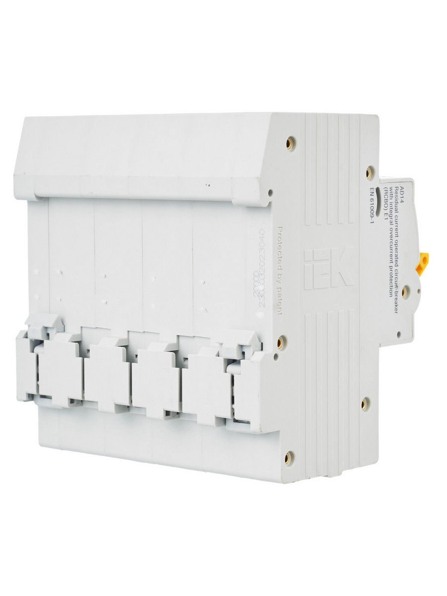 IEK Дифференциальный автоматический выключатель IEK KARAT АД14 4P 40A 30мА MAD10-4-040-C-030 