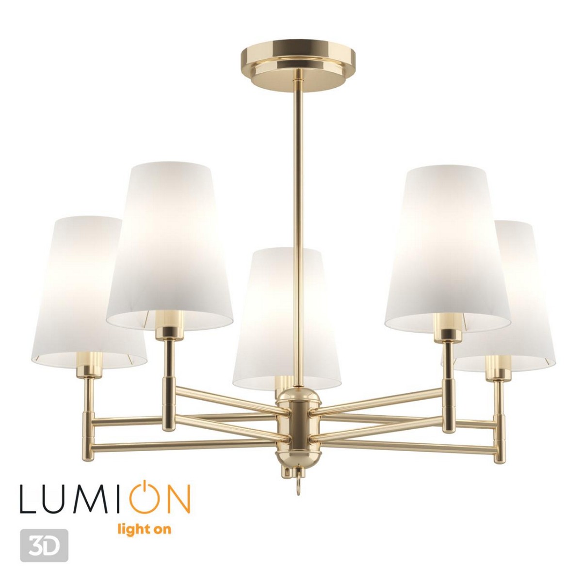Люстры Люстра потолочная LUMION 4436/5C DORIS 