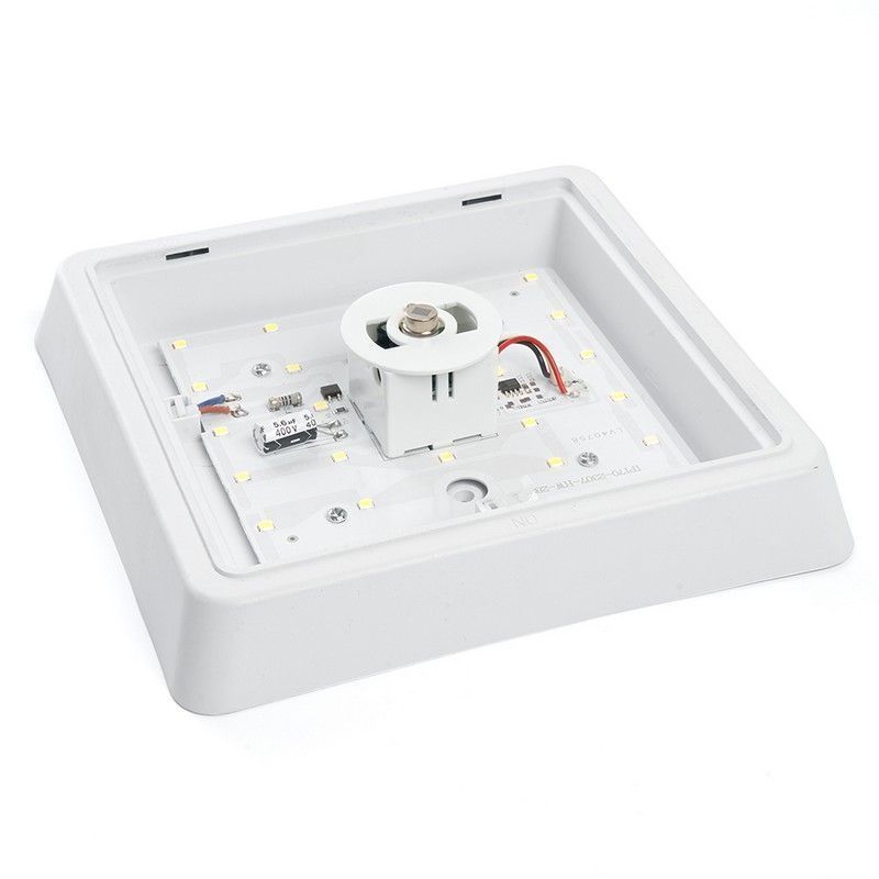 Светодиодные светильники ЖКХ Светильник светодиодный Feron AL3023 с ИК-датчиком 20W 6500K IP20 белый 41803 