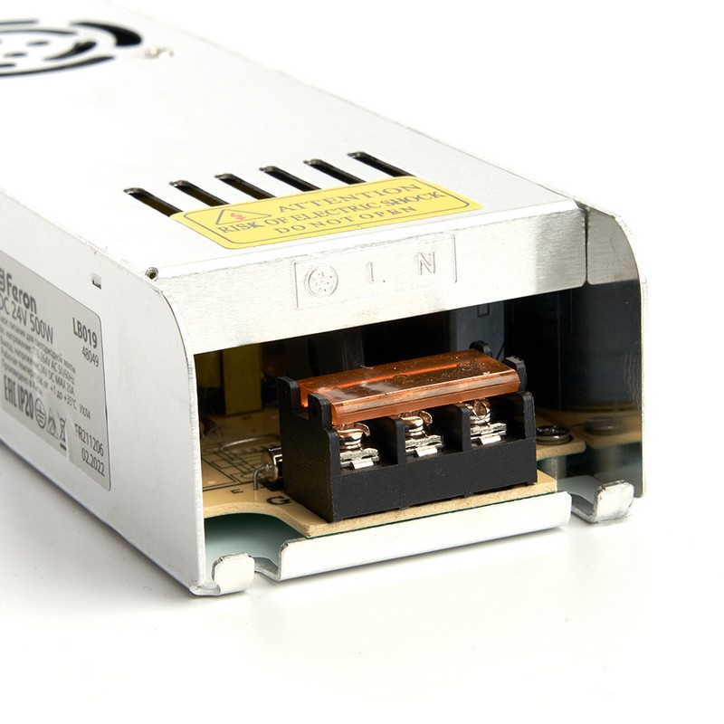 Трансформатор Feron для светодиодной ленты 500W 24V (драйвер) LB019 48049