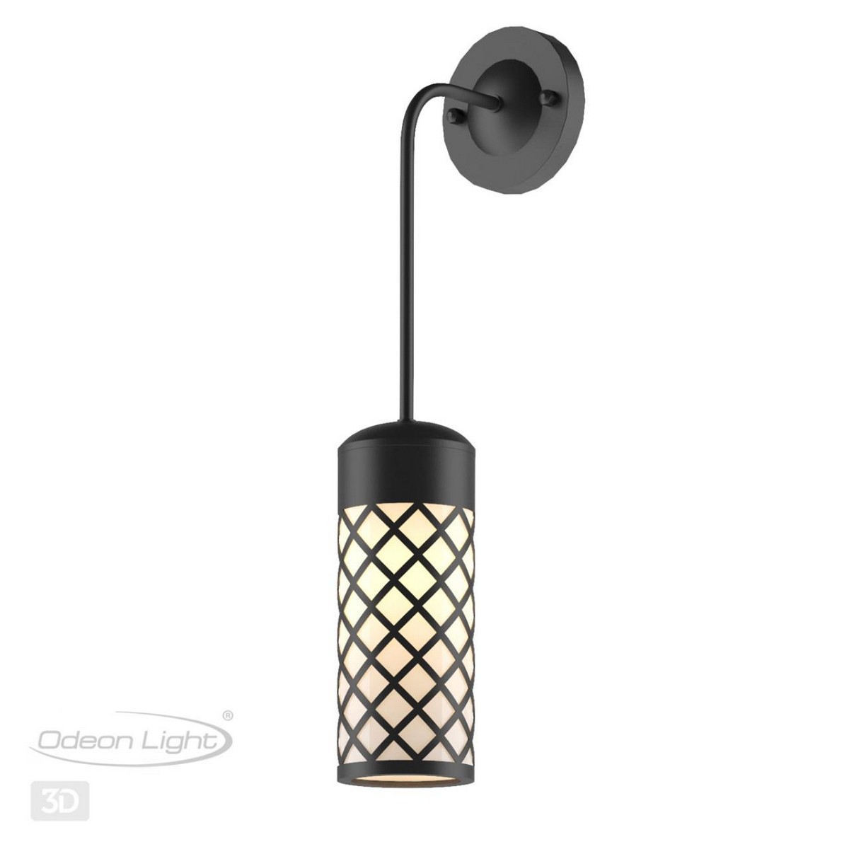 Уличные настенные светильники Ландшафтный настенный светильник ODEON LIGHT 4834/1W DUNES 