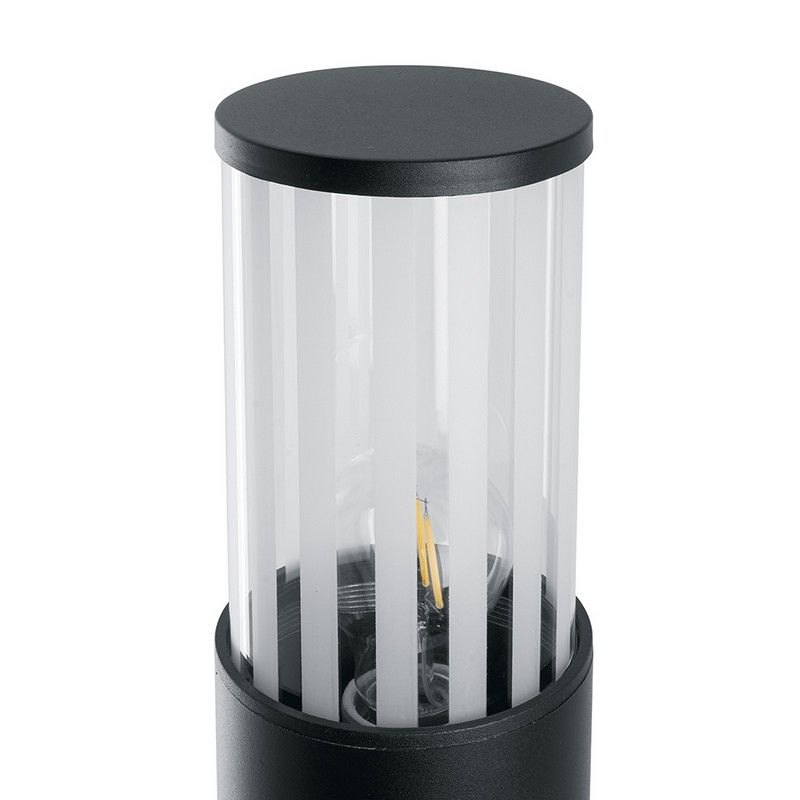 Уличные светильники столб Светильник садово-парковый Feron DH0905 столб  E27 230V черный 11657 