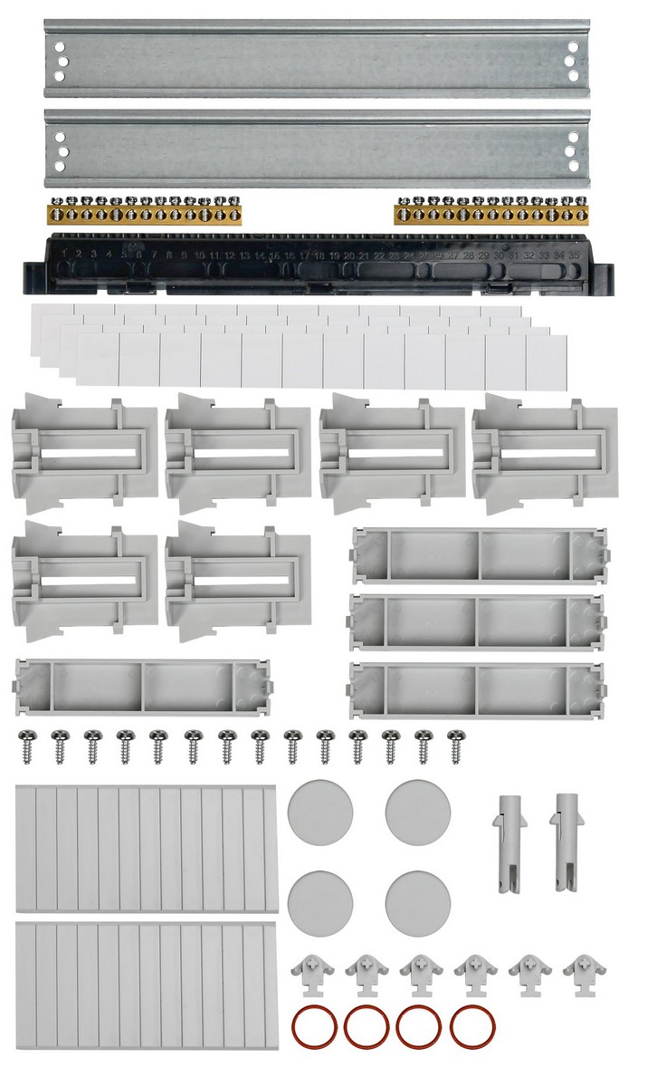 Пластиковые боксы и щиты IEK Щит пластиковый IEK TEKFOR КМПн-36 IP65 сер. непрозр. дверь TF5-KP73-N-36-65-K03-K03
