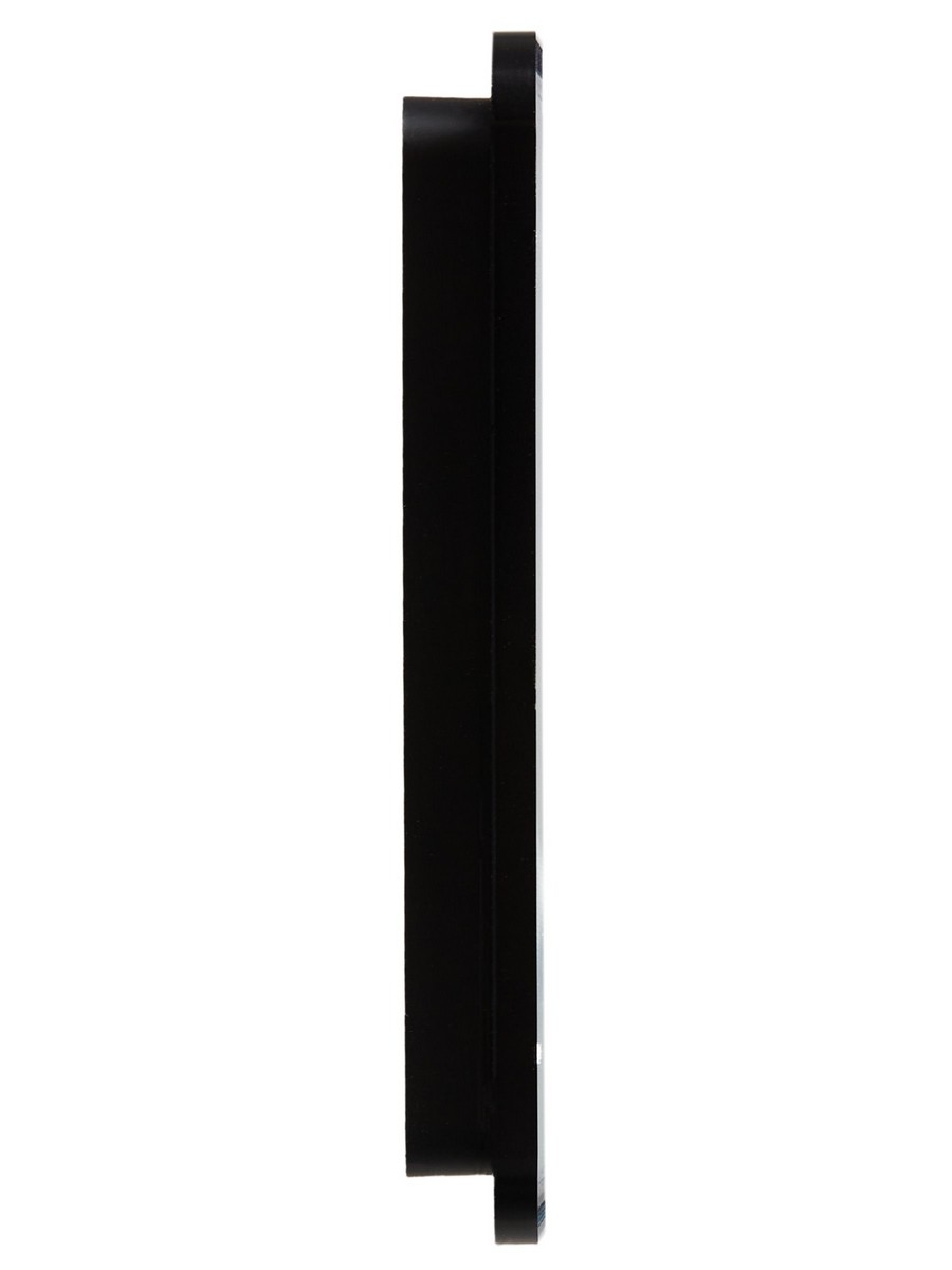 Рамка IEK BRITE DECOR Черный/алюм металл. скругл.угол 4-м РУ-4-1-Бр RE AL BR-M42-M-21-K02