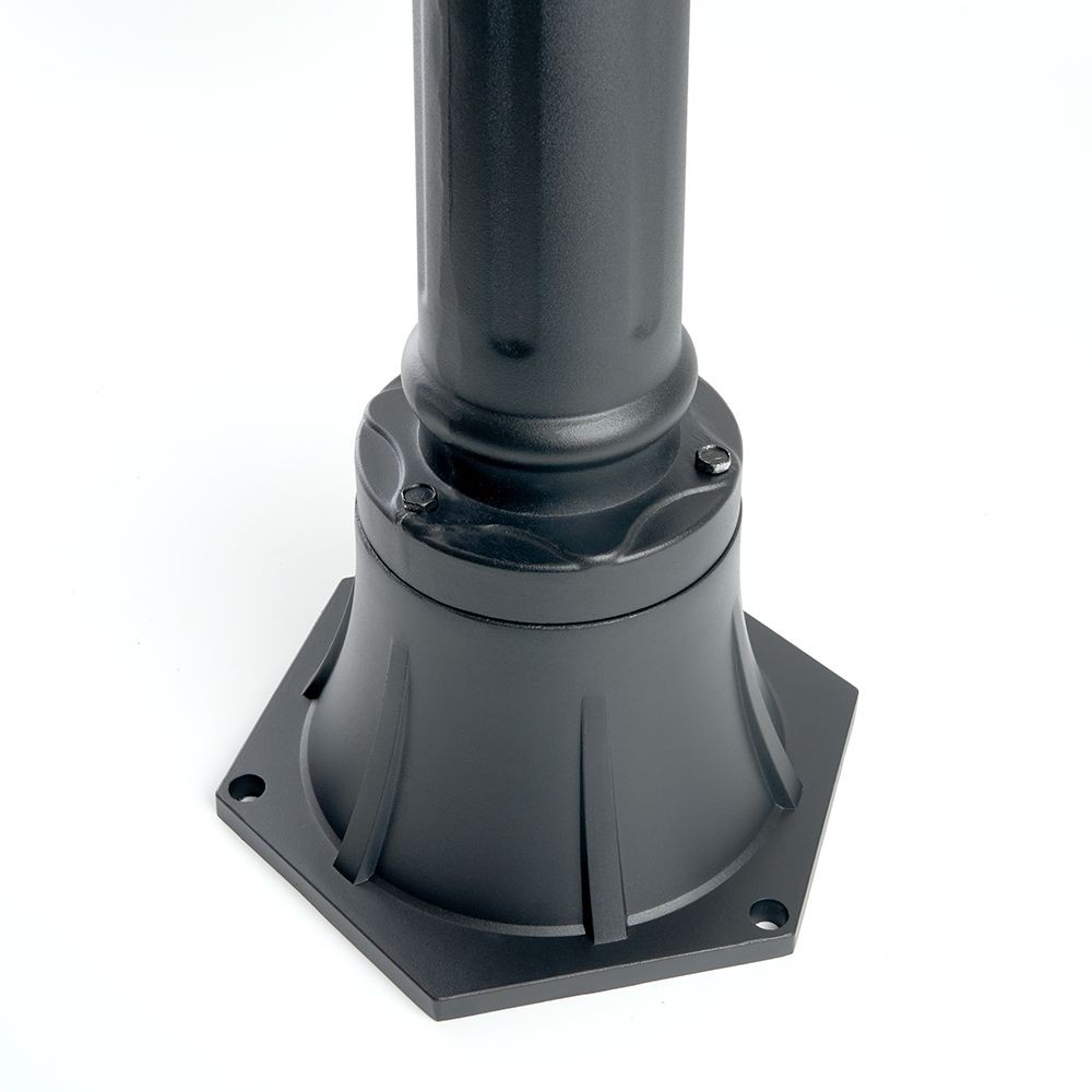 Уличные светильники столб Светильник садово-парковый Feron PL726 столб 60W E27 230V черный 48391 