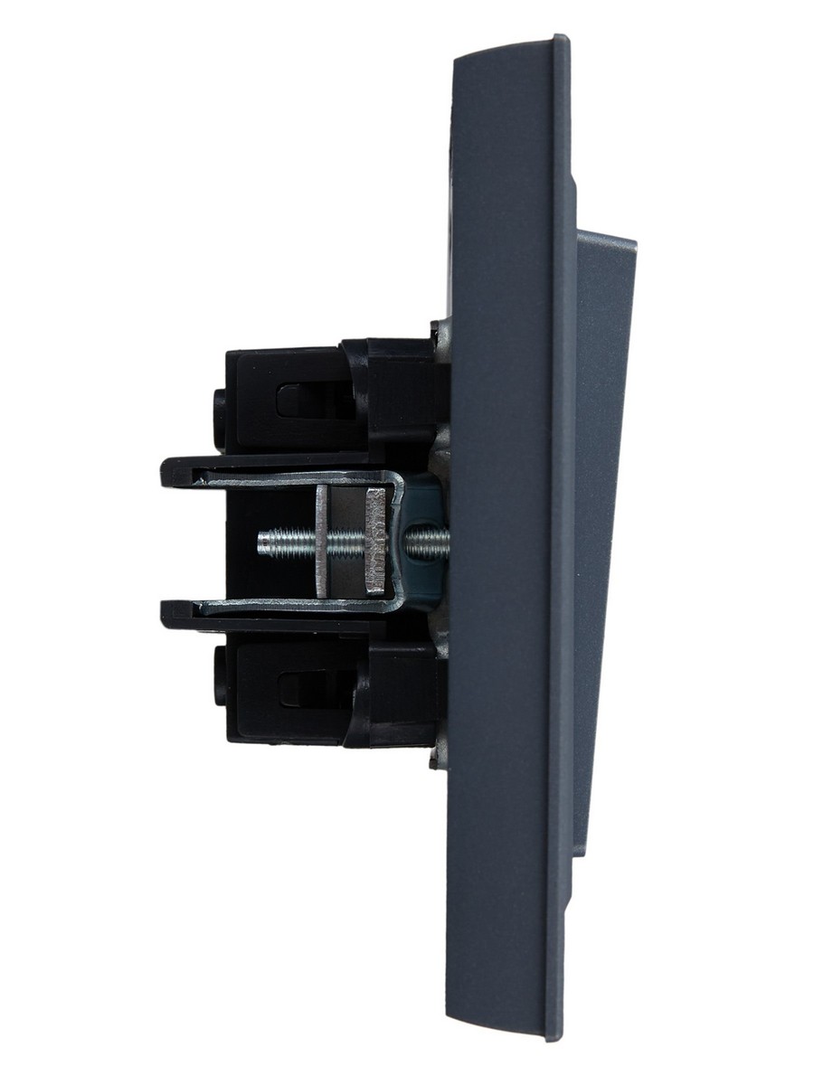 IEK Brite Маренго Выключатель IEK BRITE Маренго 2-кл. 10А в сборе ВСР10-2-0-БрМ BR-V20-0-10-K35-F