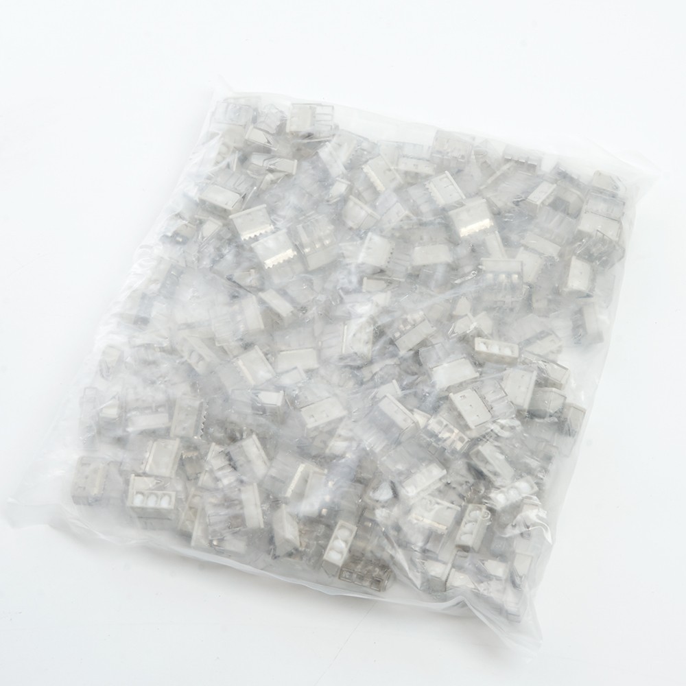 Клемма монтажная 3-проводная с пастой STEKKER для 1-жильного проводника LD2273-243 39942