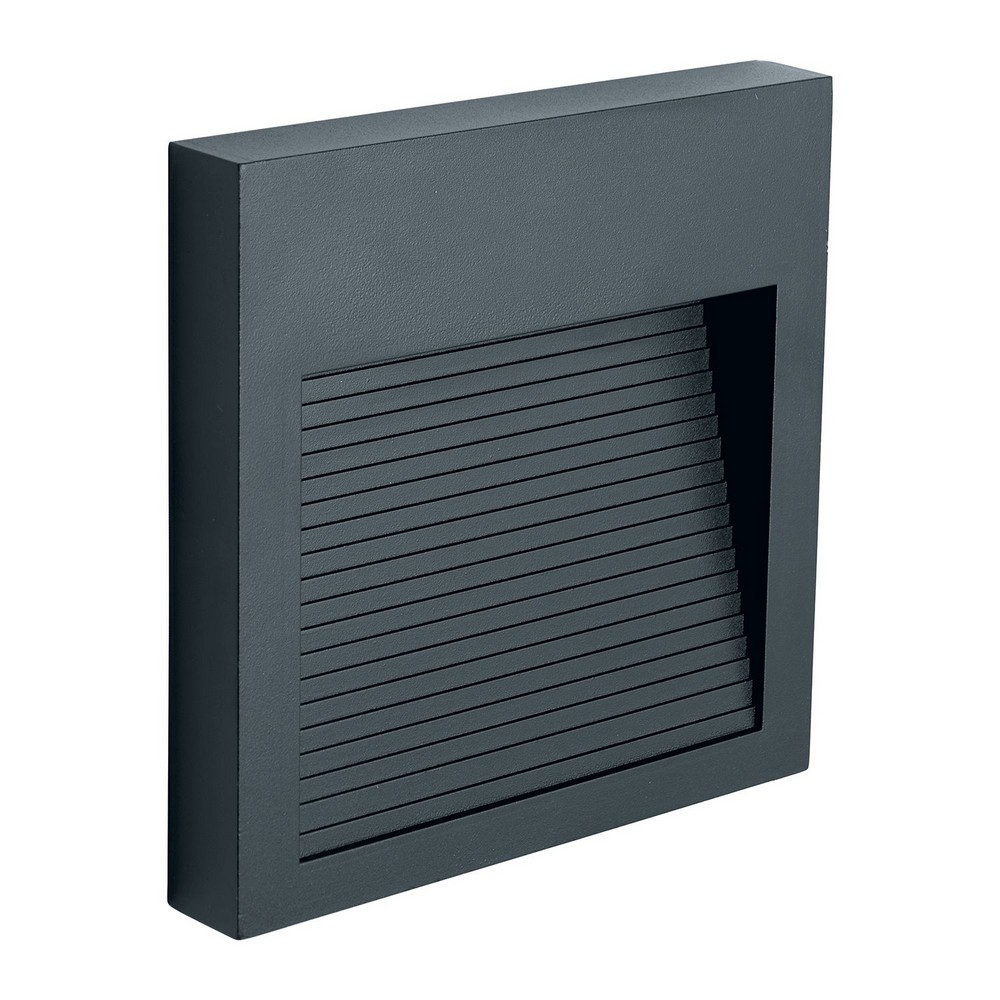 Встраиваемые светодиодные светильники Светодиодный светильник для лестницы Feron DH204 5W 4000K IP65 серый 41177 