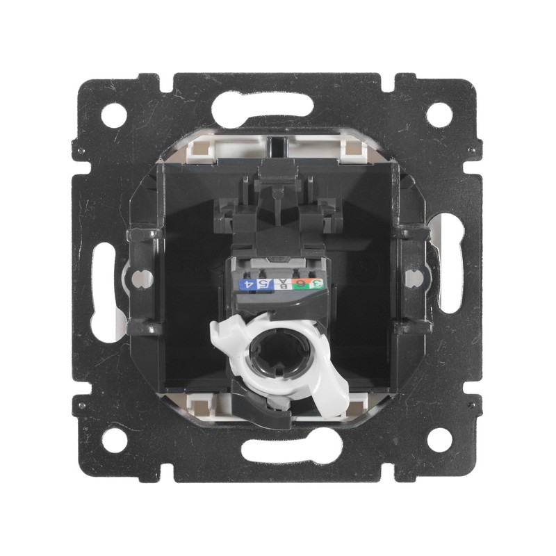 Розетка компьютерная RJ45 Legrand Valena Алюминий 1-ая 5кат.крепление винт.(без лапок) UTP 770238