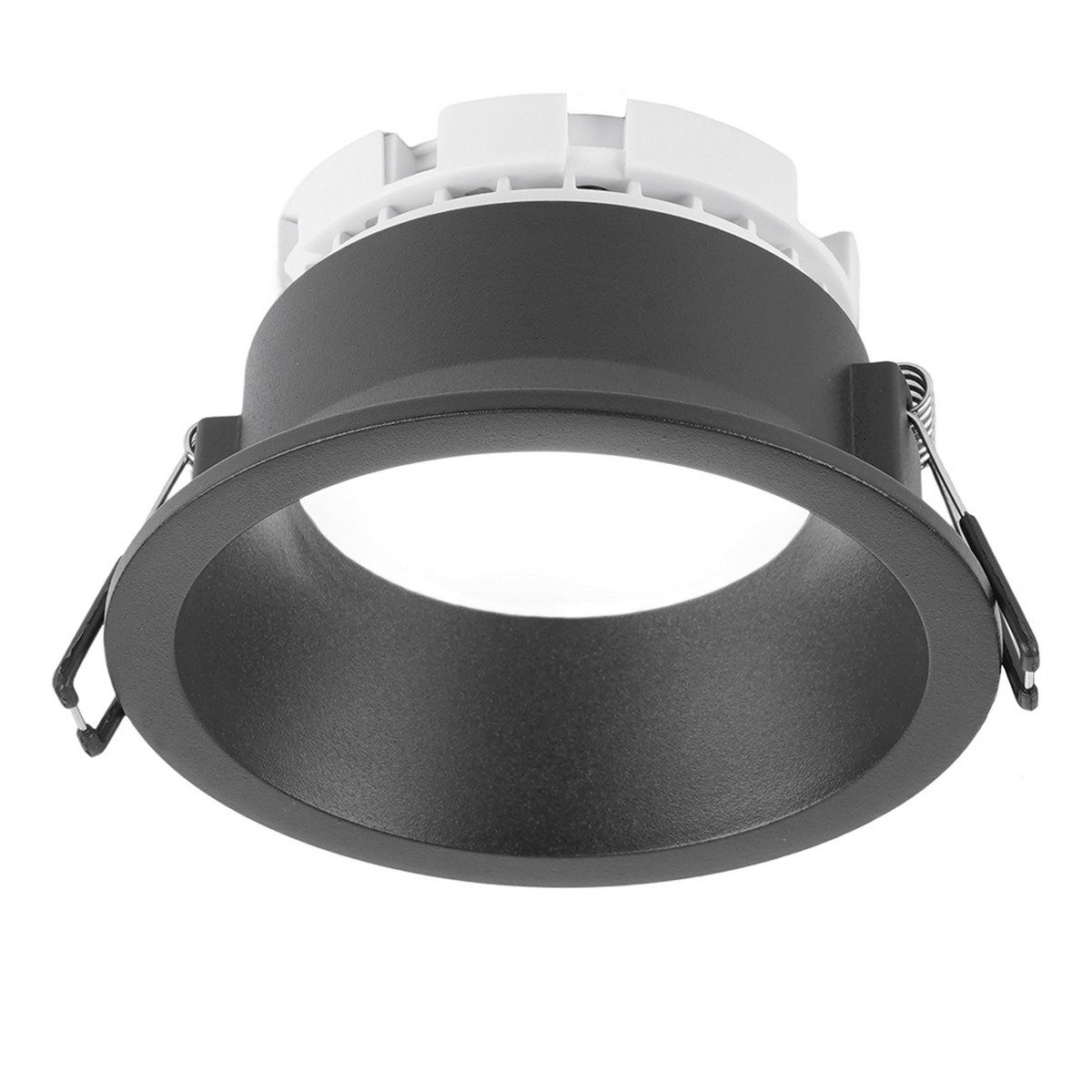 Светильник Feron встраиваемый 15W 230V GX53 Черный круг DL512 53306
