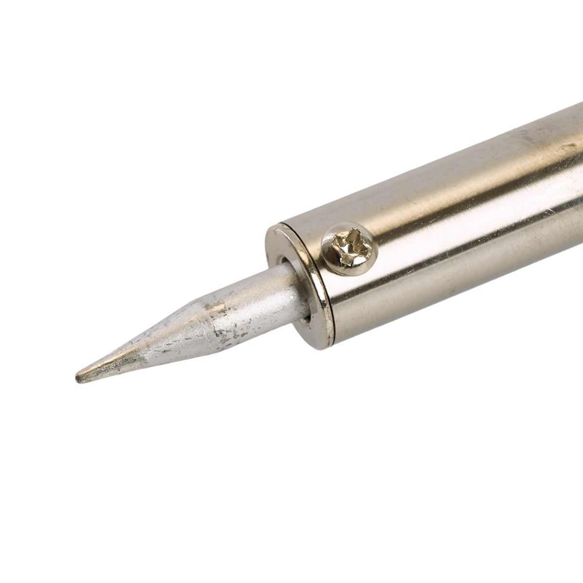 Паяльник STEKKER PLE201- 80 80W с кнопкой вкл., нихромовый нагреватель, долговечное жало, 230В 49802