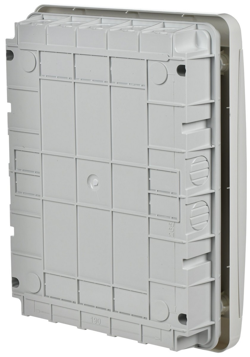 Пластиковые боксы и щиты IEK Корпус пластиковый IEK TEKFOR ЩРВ-П-24 IP41 бел. дверь TF5-KP13-V-24-41-K01-K01