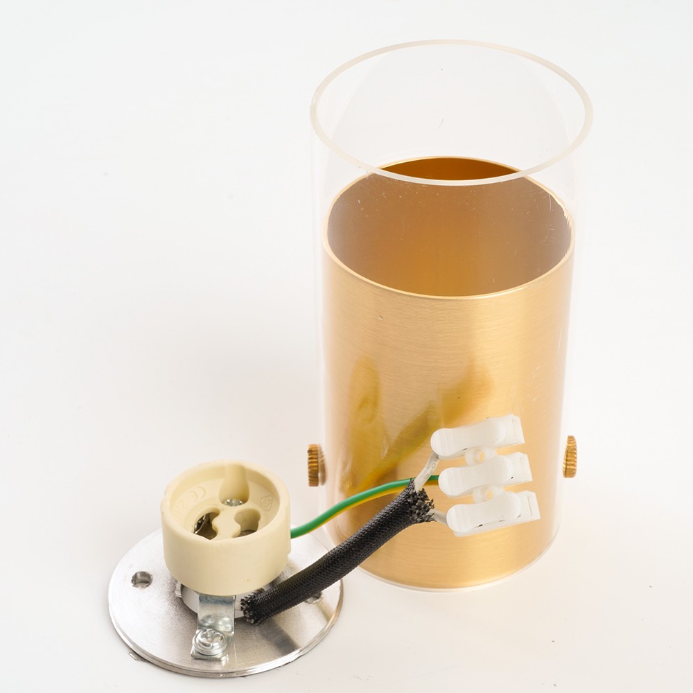 Светильники споты светодиодные Светильник потолочный Feron ML189 Barrel LUMINA MR16 GU10 35W 230V золото 48745 