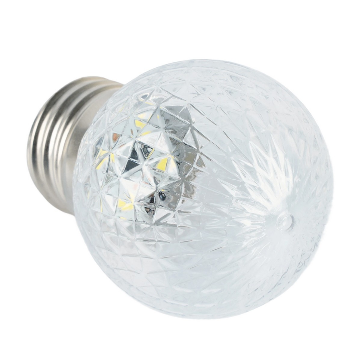 E27 Лампа светодиодная Feron LB-385 Шарик 6400K прозрачный E27 1W 230V 52176 