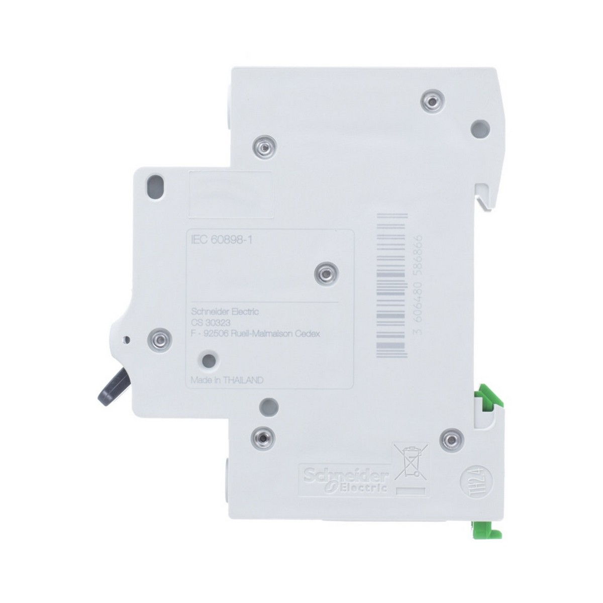 1 полюсные (однополюсные) Автоматический выключатель SCHNEIDER ELECTRIC EASY 9 1P 25A (С) 4,5kA EZ9F34125 