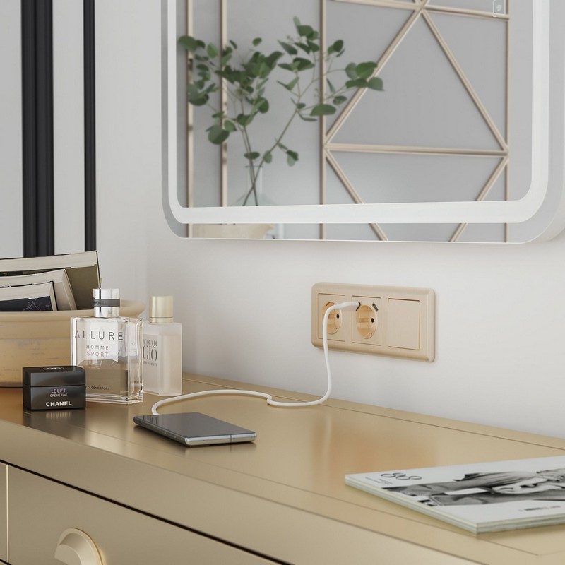 Werkel Шампань рифленный механизмы Выключатель Werkel одноклавишный  (шампань рифленый) W1110010