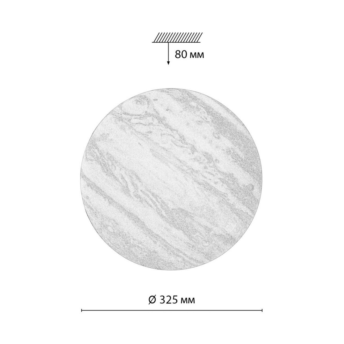 Настенно-потолочный светильник СОНЕКС 7724/CL JUPITER