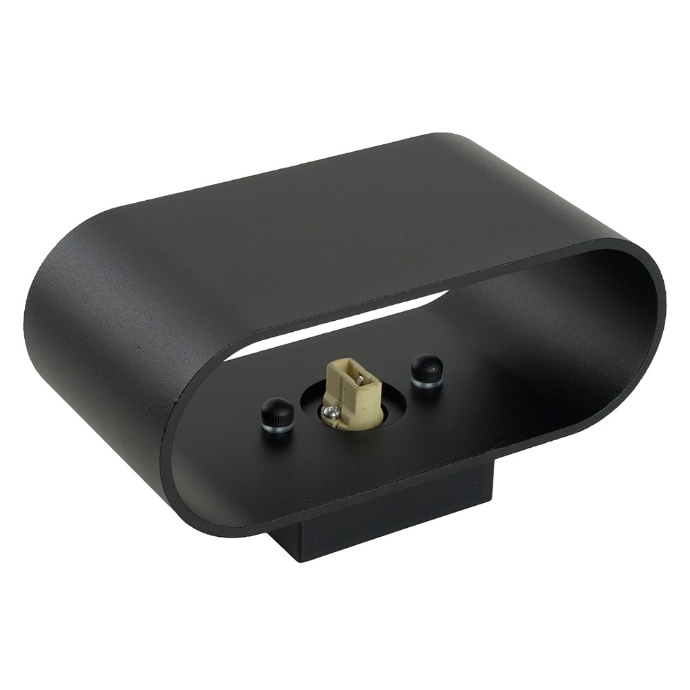 Светильник настенный Feron ML1780 Oval 5W чёрный 48435