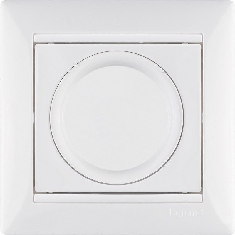 Legrand Valena Classic Белый Светорегулятор Legrand Valena Classic белый для светодиодов 5-300 Вт 774263