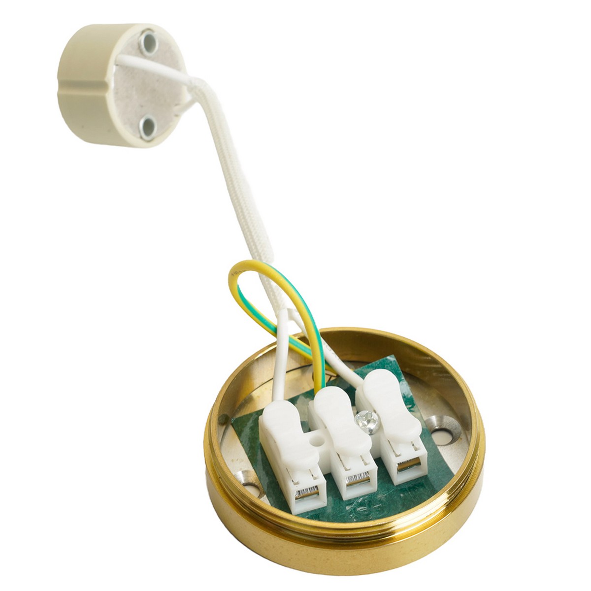 Светильники споты светодиодные Светильник потолочный Feron ML190 Barrel GATSBY MR16 GU10 35W 230V черный + античное золото 48851 