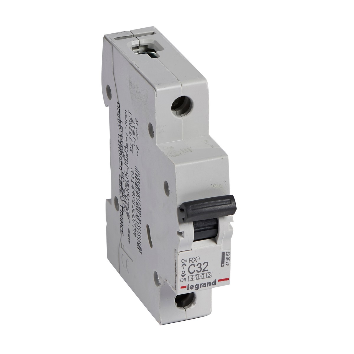 Автоматический выключатель Legrand RX3 1P 32A (С) 4,5kA 419667
