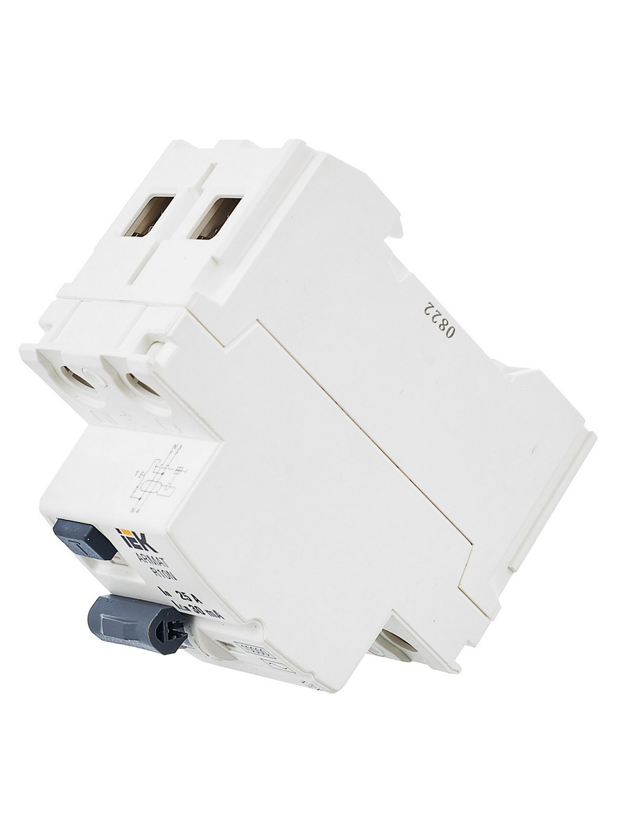 ВДТ УЗО IEK ARMAT R10N 2P 25А 30мА тип AC AR-R10N-2-025C030
