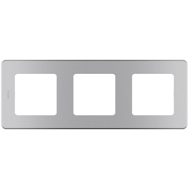 Legrand Inspiria Рамки Рамка Legrand INSPIRIA Алюминий 3 поста 673952