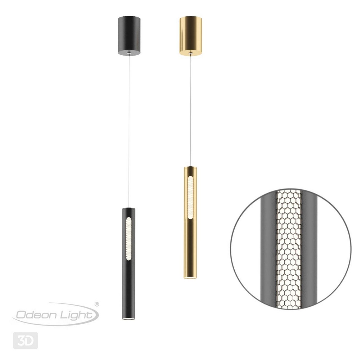 Подвесной светильник ODEON LIGHT 6643/7L MALI