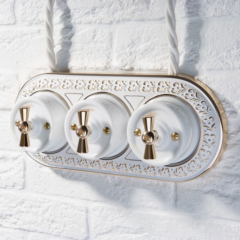 Werkel Ретро Ручка выключателя 2 шт. (золото) Ретро W6442138