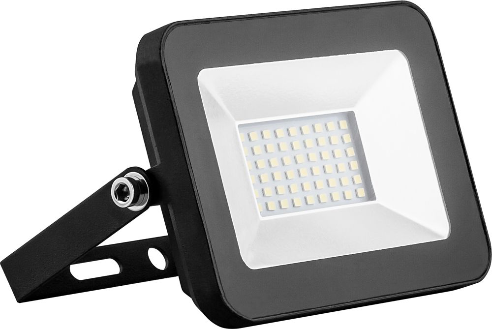 Светодиодный прожектор Saffit SFL90-20 20W Черный 6400K 55064