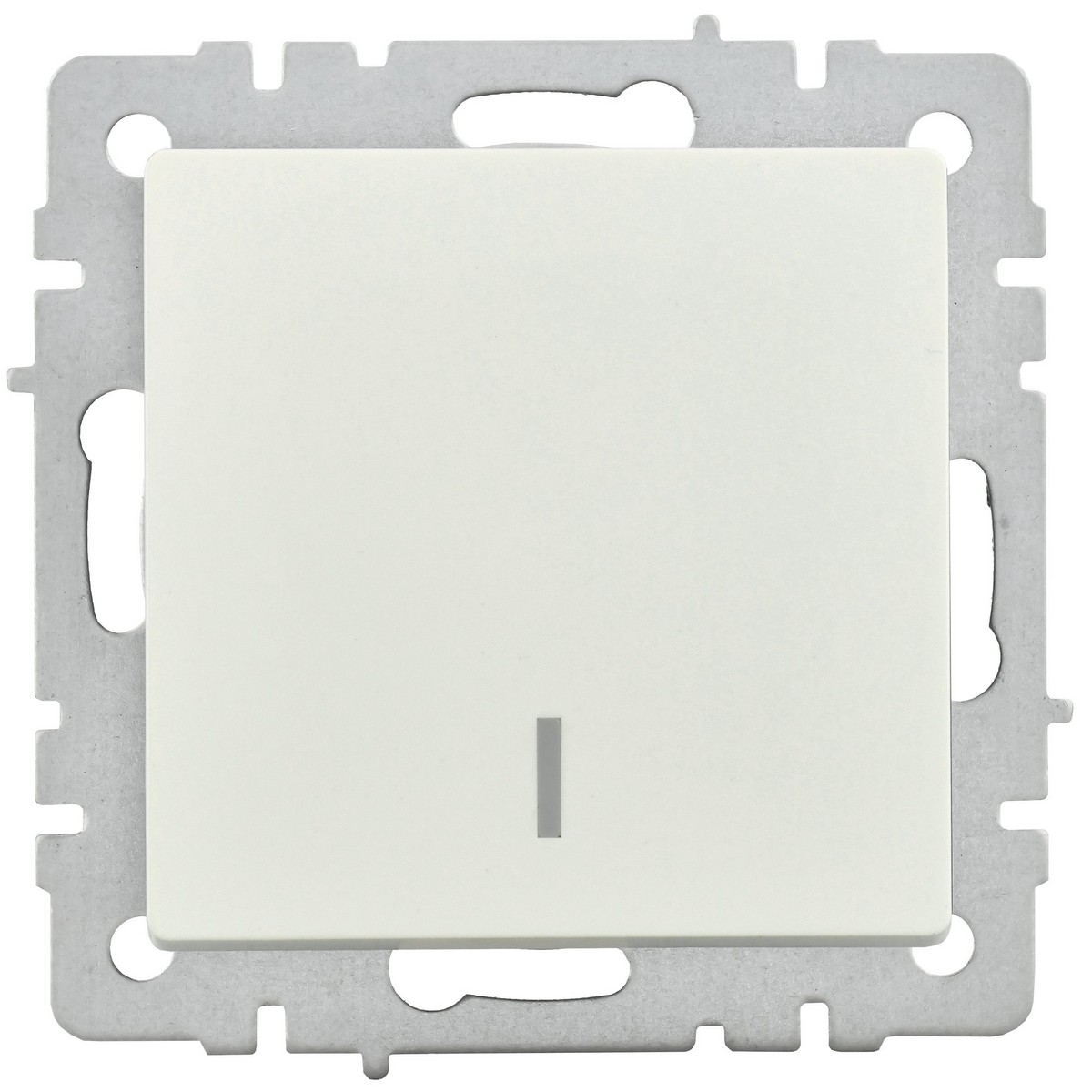 IEK Brite Жемчуг Выключатель IEK BRITE 1-клавишный с индикацией 10А ВС10-1-1-БрЖ жемчуг BR-V10-1-10-K36