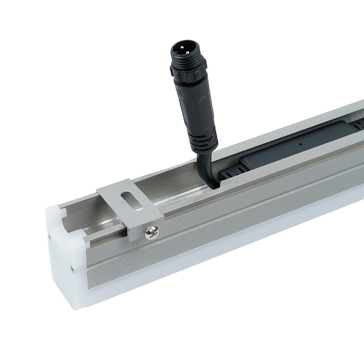 Светодиодный линейный прожектор Feron LL-894-1 синий 250*30*45mm 3W DC24V IP65 53137